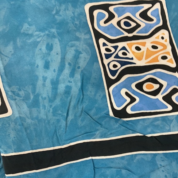 Fringed Island Sarong Swimsuit Coverup OS - Picture 3 of 6